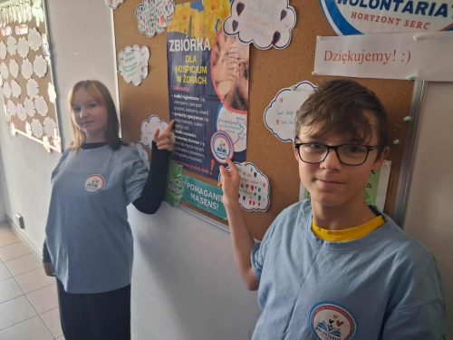 Koło wolontariatu w szkole dla dzieci z autyzmem