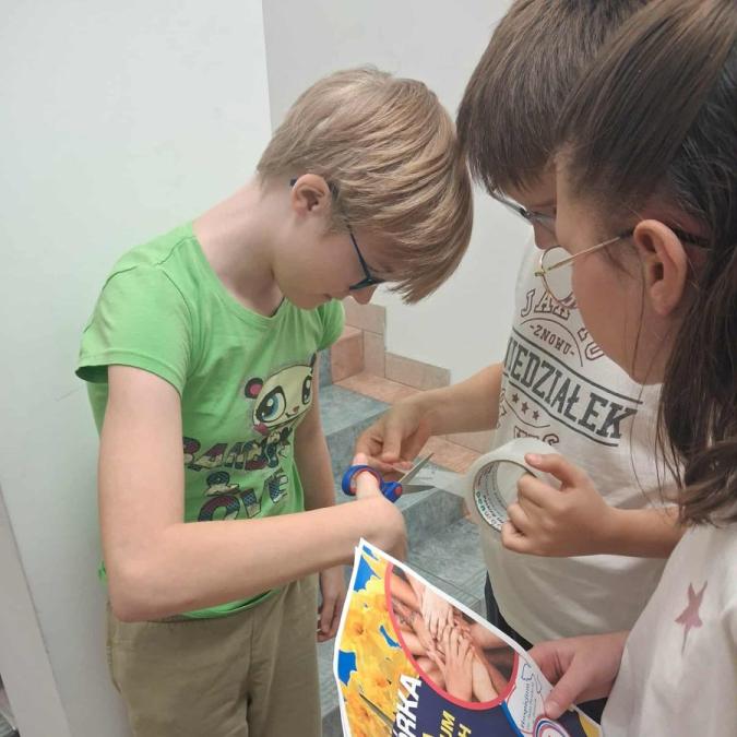 Koło wolontariatu w szkole dla dzieci z autyzmem