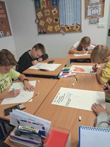 Koło wolontariatu w szkole dla dzieci z autyzmem